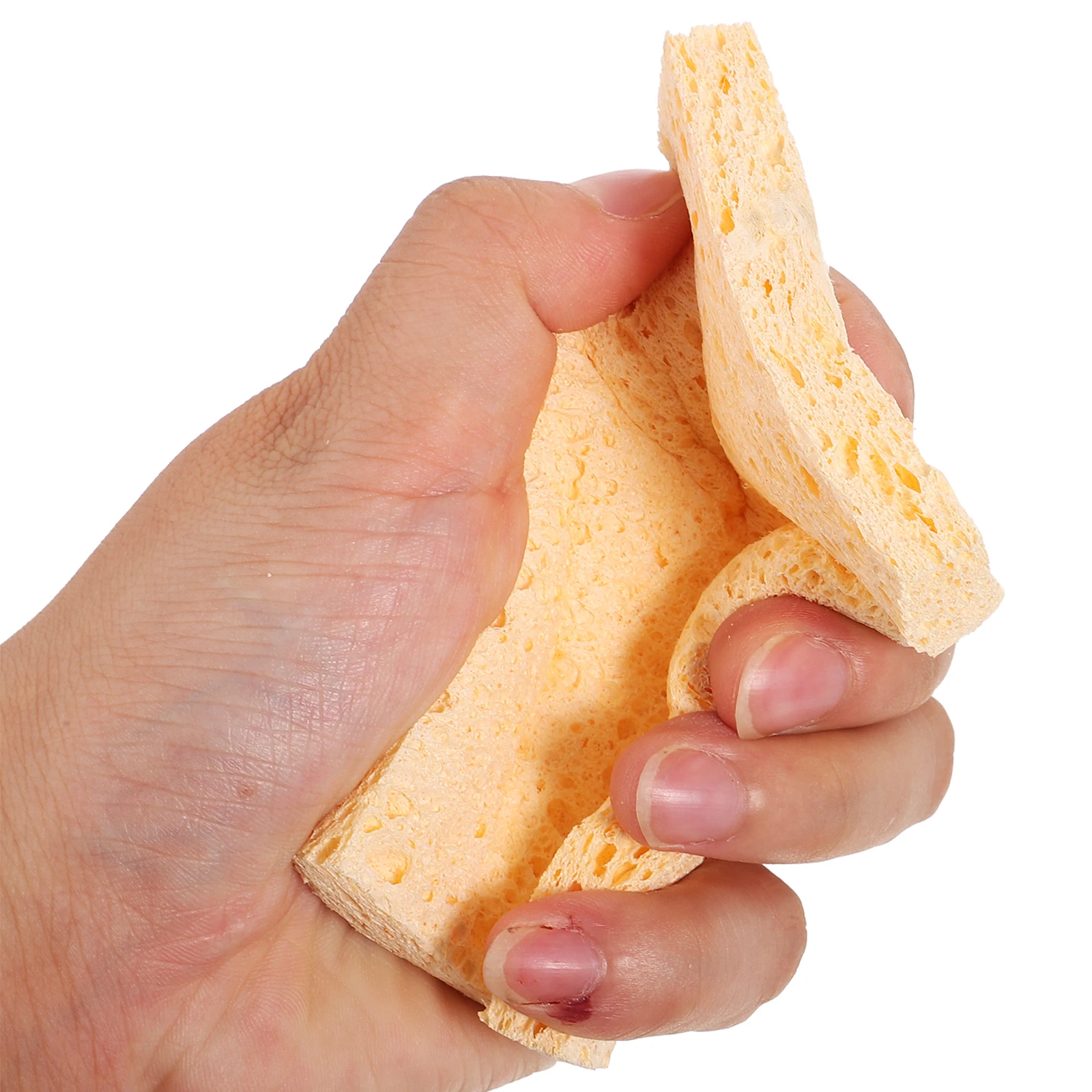 

12Pcs Kitchen Scrub Sponge Multi-Function Cleaning Sponge for Dish Sink Bathroom Kitchen Supply Sponges for Cleaning