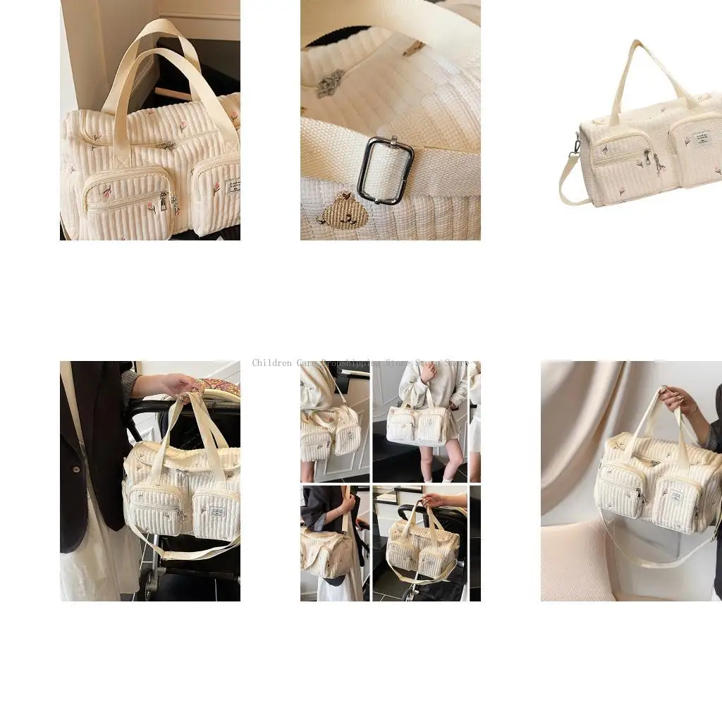 

Spacious Storage Hand Bag Crossbody Bag with Multiple Compartments for Travel