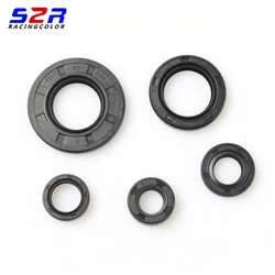 Tampa do cárter para YAMAHA, Drive Shift, Pedal, Kick Crank, Clutch Push Lever, Assy Oil Seal, Comp para YAMAHA YBR125, YBR YB 125, XTZ125, 5x5mm