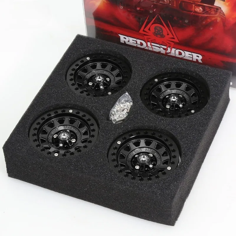 

Metal 2.2" Beadlock Wheel RAim Wheel Hub for 1/10 RC Crawler Car Axial SCX10 Wraith RR10 RBX10 Trxs TRX4 D90