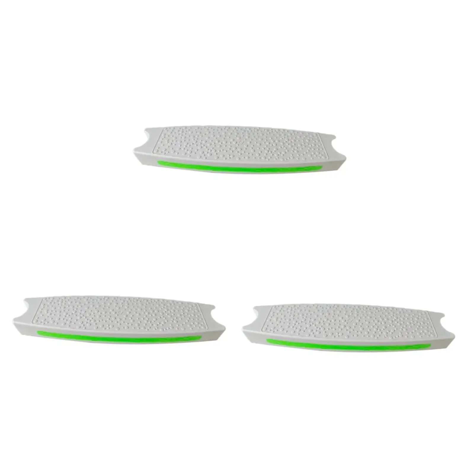 

3 Pieces Pool Ladder Steps with Luminous Strips Parts Replacement Easy to Install Stairs Pedals Pool Entry Rung Steps for SPA