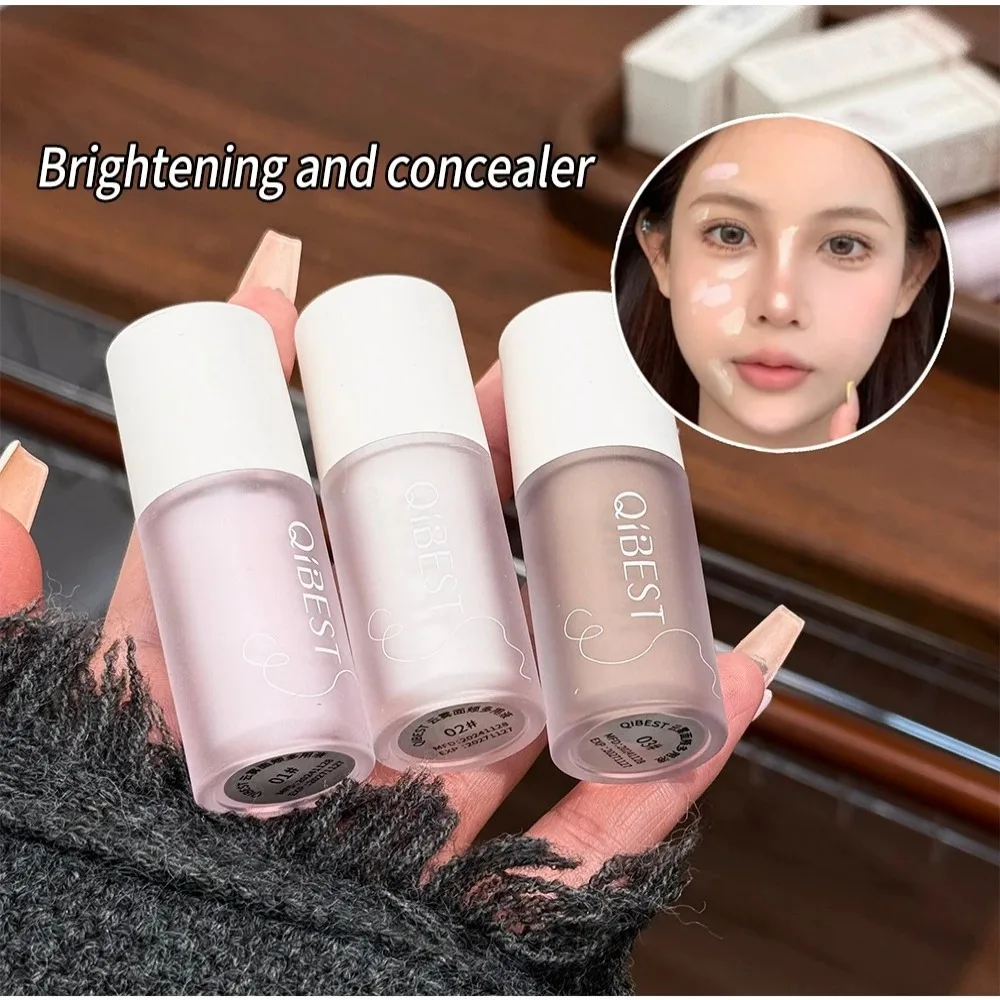New Beige White Brighten Concealer Natural Matte Face Highlight Stick Three-dimensional Waterproof Contouring Stick Women Makeup