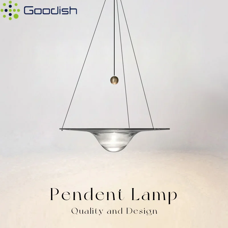 Estilo romântico moderno lágrima de vidro LED luzes pingente convenientes lâmpadas em forma de disco para ﻿ Lustres de decoração para casa de restaurante