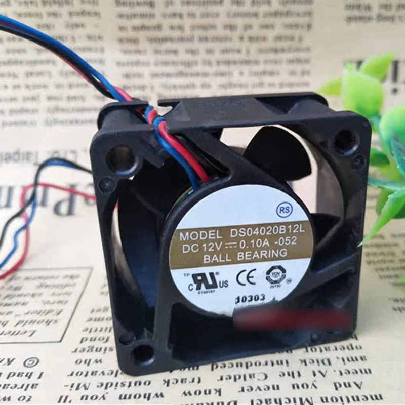 

Новинка для AVC DS04020B12L 12V 0.10A 3-проводной вентилятор охлаждения с двойным шарикоподшипником # QW