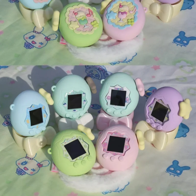 다마고치 해피 가든 파라다이스 실리콘 보호 세트 스타 시리즈 노브 쉘 액션 피규어 장난감 및 취미 액세서리