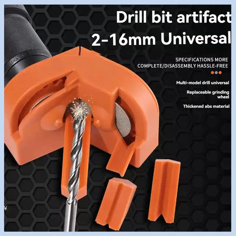 

AS63-Multipurpose Drill Bit Grinding Sharpener Electric Impact Drill Knife Sharpener Disposable Double-Sided Polishing