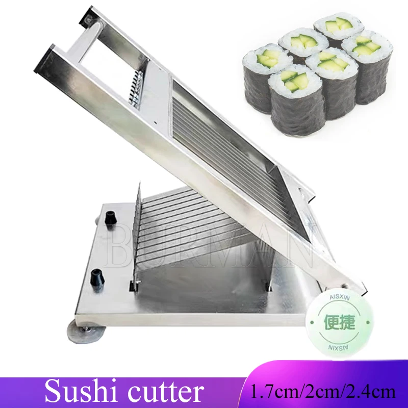 Sushi Roll Cutter Machine Japan Rice Sushi Roll Cutting Tool Sushi Roll Slicer Cutting Machine