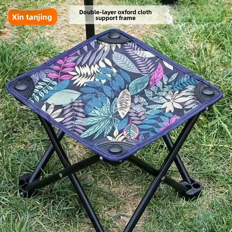 Cadeira Dobrável Mazza para Esboços ao Ar Livre, Cadeira Portátil Mazza para Lazer, Banco Pequeno para Piquenique e Camping