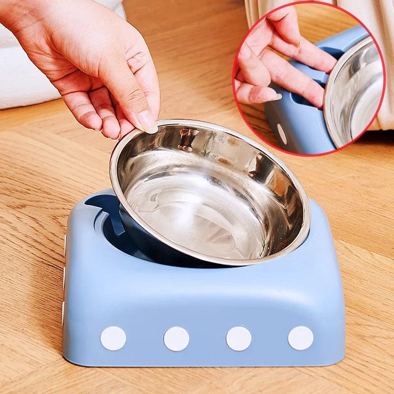 Tazón acero inoxidable para perros y gatos – comedero y bebedero - imagen 4