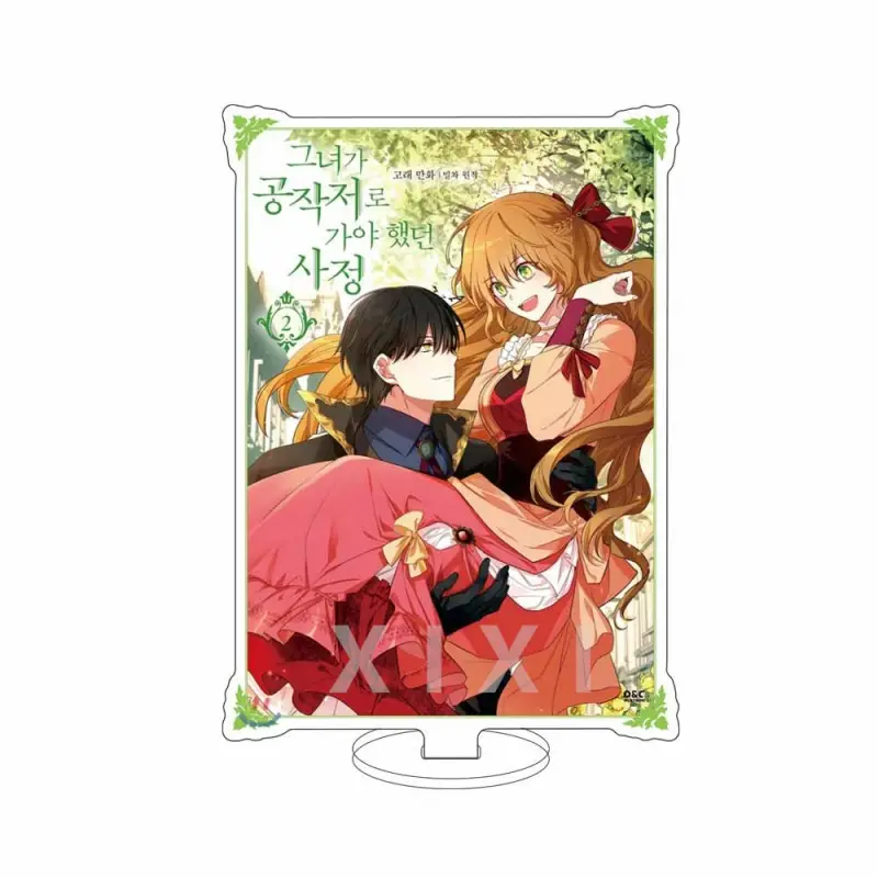 HD Anime Why Raeliana Ended Up At The Duke’s Mansion 15CM Figure Acrylic Stand Raeliana Noah Model Ornament Plate Cosplay Gifts - Image 9