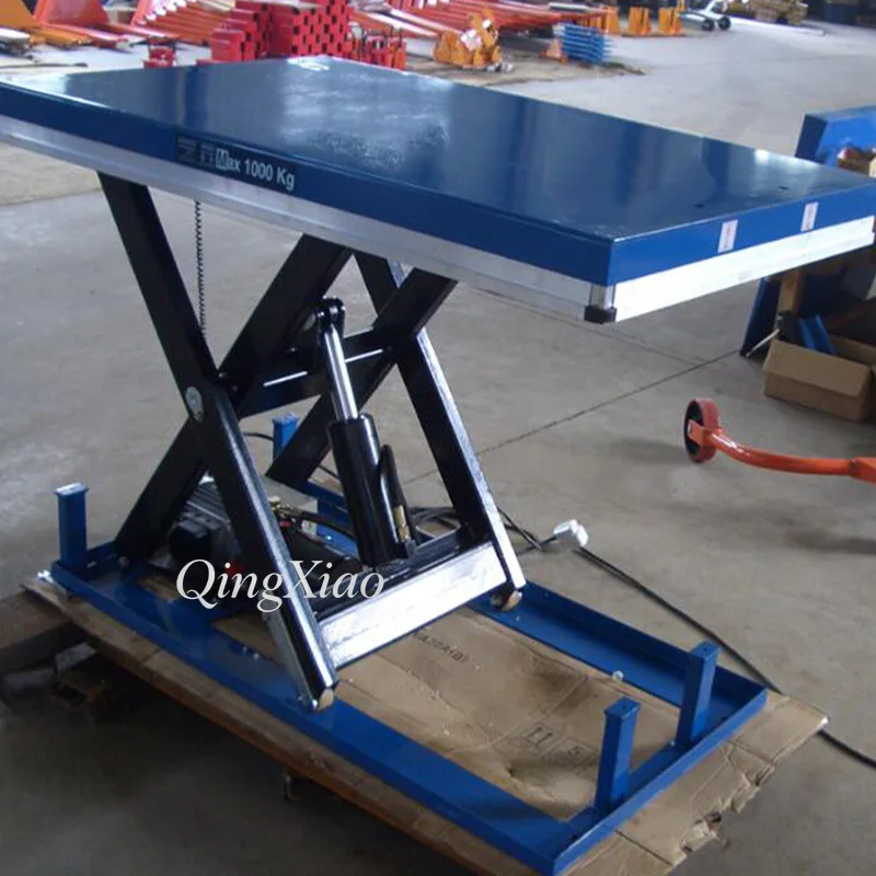 Industrial Heavy Duty Hydraulic Scissor Lifting Platform Workshop Cargo Conveyance Building Renovation High Altitude Handling