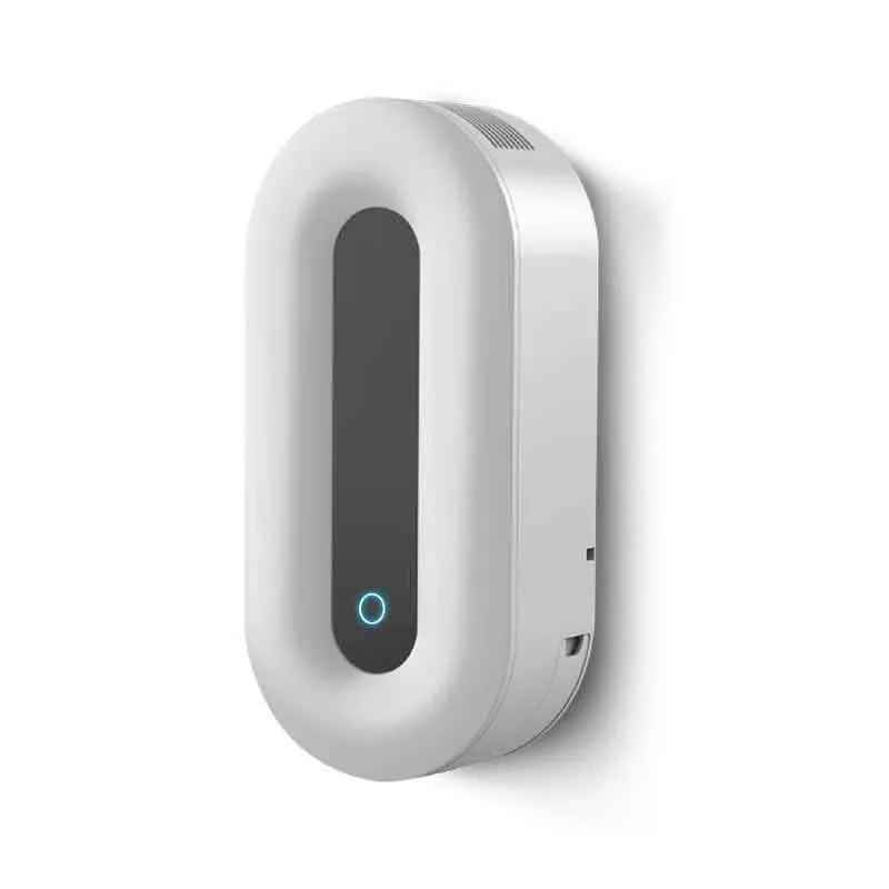 No punching household fresh air fan, micro positive pressure ventilation, odor removal, electric auxiliary heating, mobile