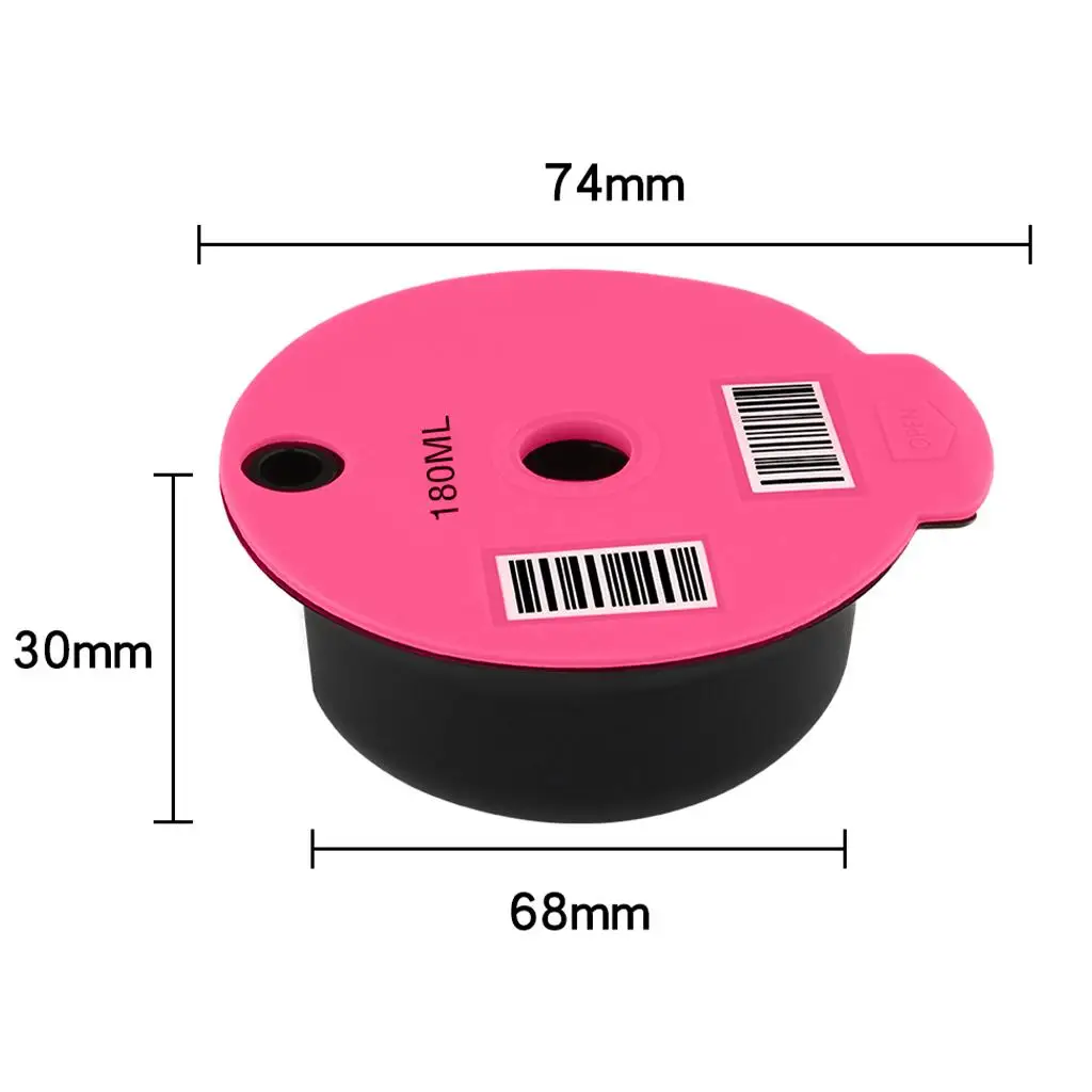 Cangkir kapsul kopi PP yang dapat digunakan kembali untuk jaring baja tahan karat Bosch