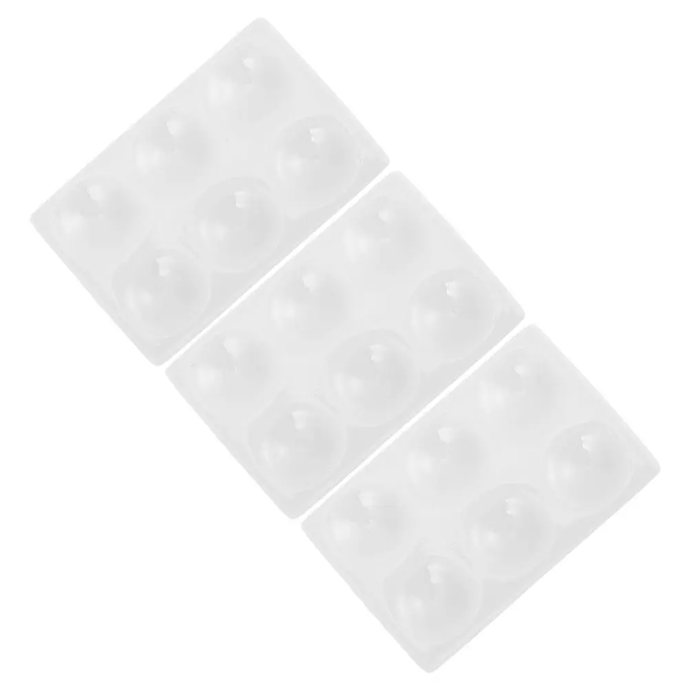 3Pcs Porcelain Spot Plates High Temperature Resistant for Chemical Experiment Porcelain Spot Reaction Plates Laboratory