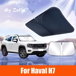 For GWM New HAVAL H7 2025 2026 Car Windshield Sunshade Cover Anti UV Protection Foldable easy to store Accessories