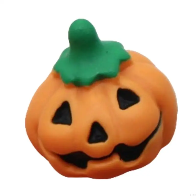 Halloween Doll House Accessoire Realistische Pumpkin Figurine Festival Scene Decors L8RB