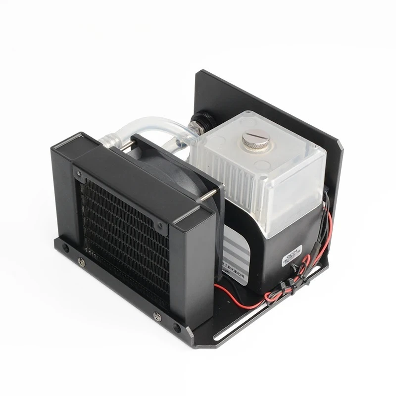 SLMZ-B Single Fan Liquid Water Cooling Module Industrial Cooler  Printer Engraver Electronic Device Heat Dissipation Accessory