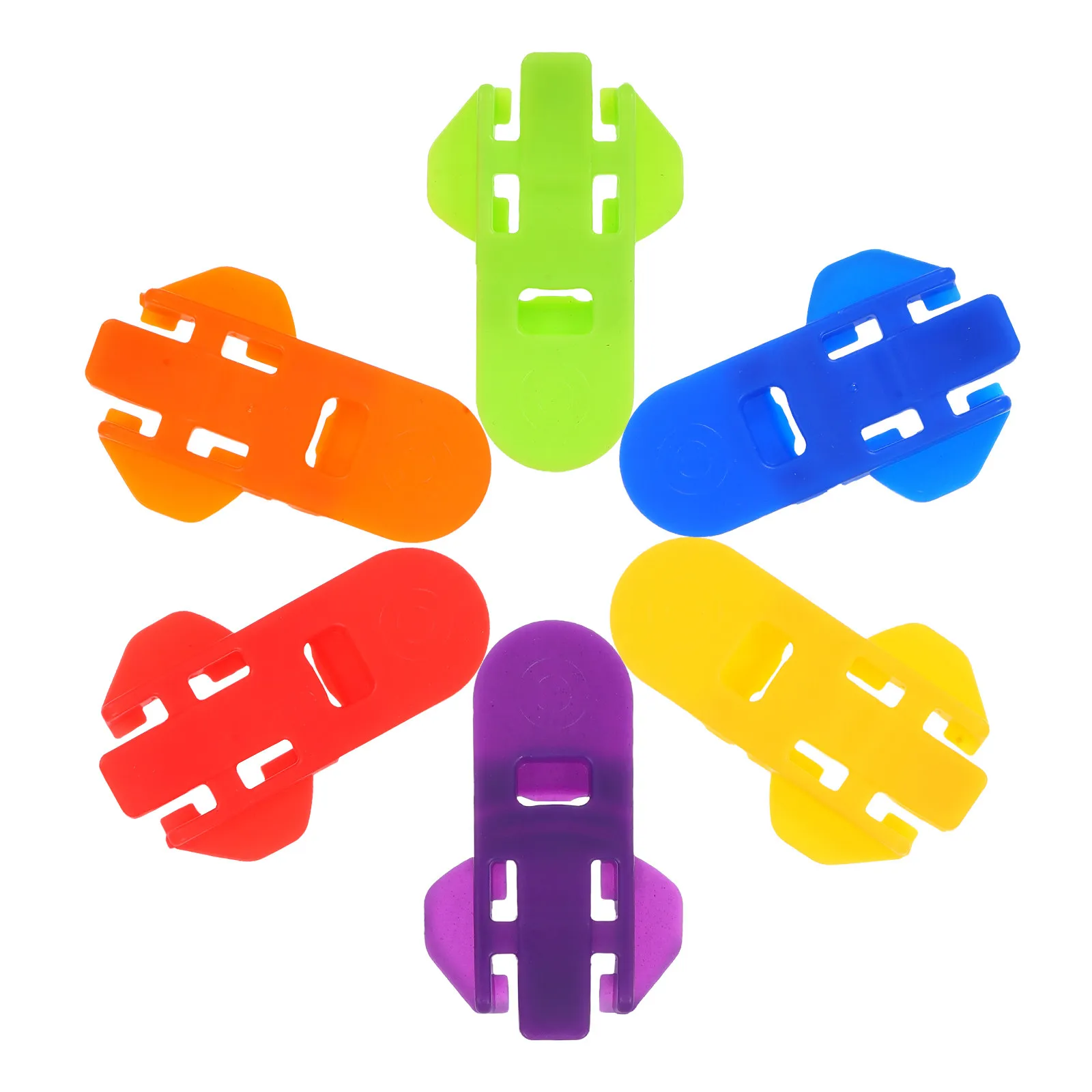 12Pcs Beverage Can Lid Keychains Multifunctional Plastic Can Opener Decapper Freshness Preserver Party Picnic Drink Protector