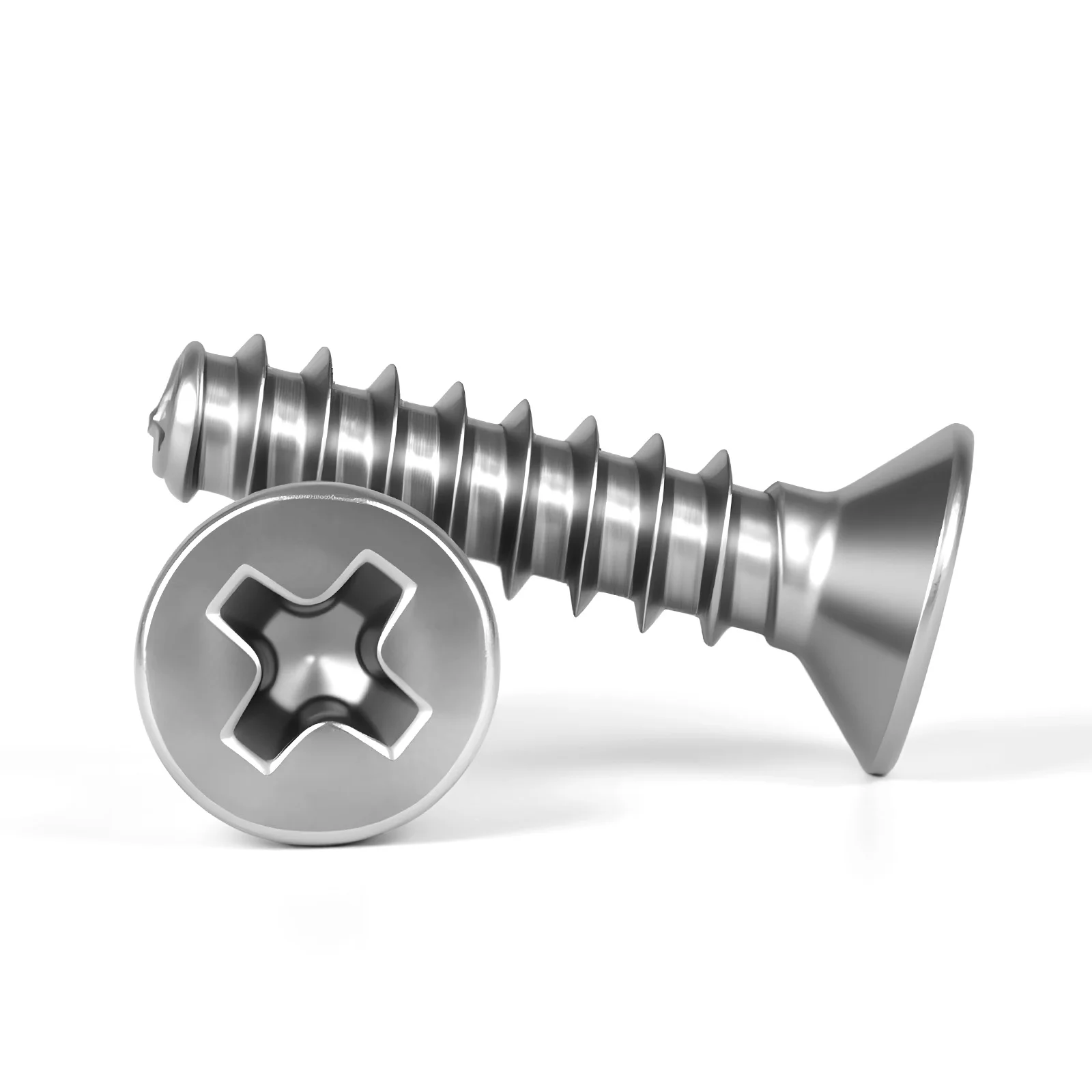 M1M1.4 M1.6 M1.7 M2 M2.3 M2.6M3M4 Mini Micro Small 304 Stainless Steel Cross Phillips Flat Bolt Countersunk Head Furniture Screw