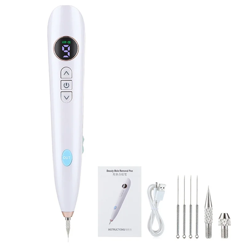 

【POPULAR】Freckle Removal Device Electric Mole Removal Pen Home Plug-In Portable Mole Wart Skin Tag Remover