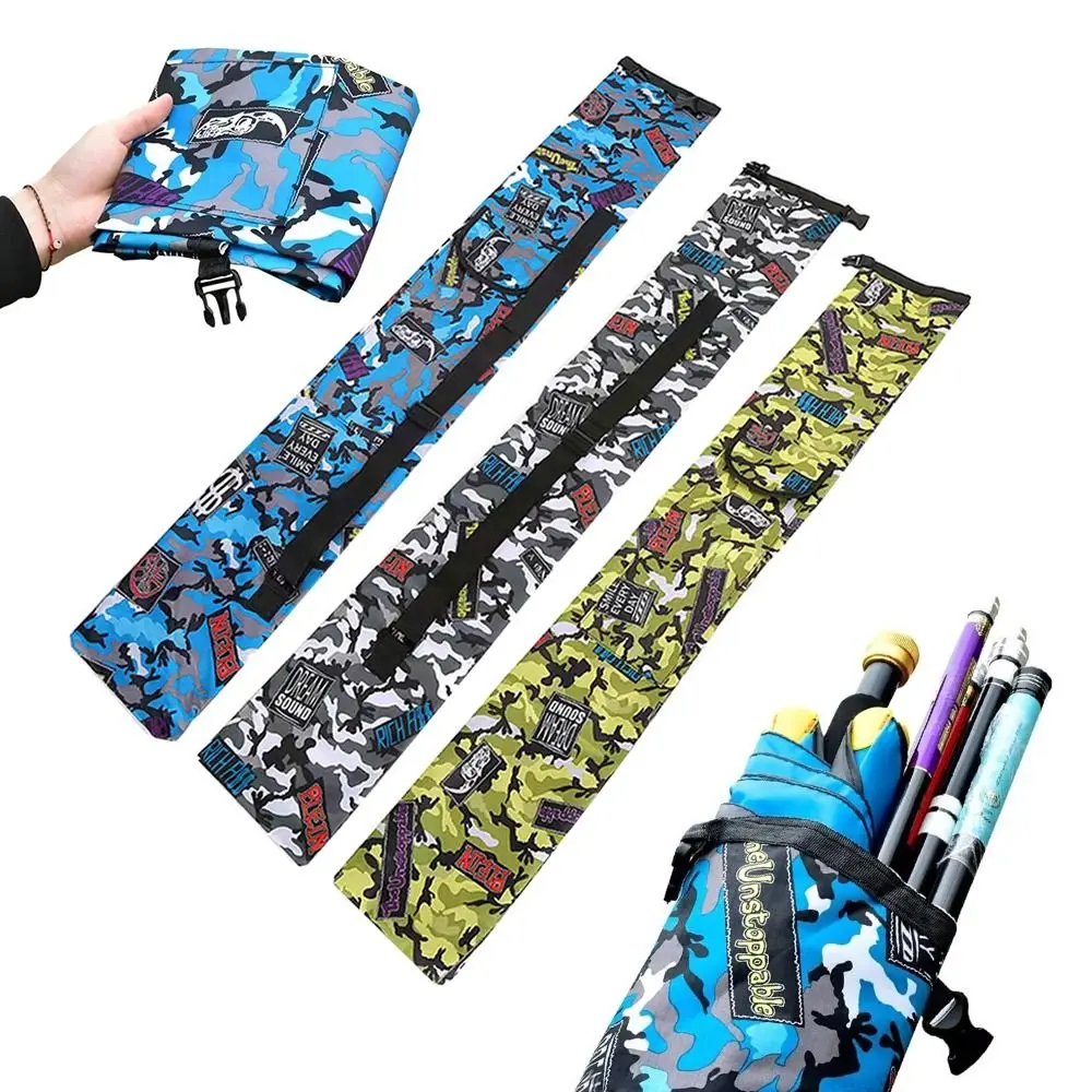 

Fishing Tackle Storage Bag Folding Portable Waterproof Fishergear Bag Large Capacity Multifunctional Fishing Tackle Backpack