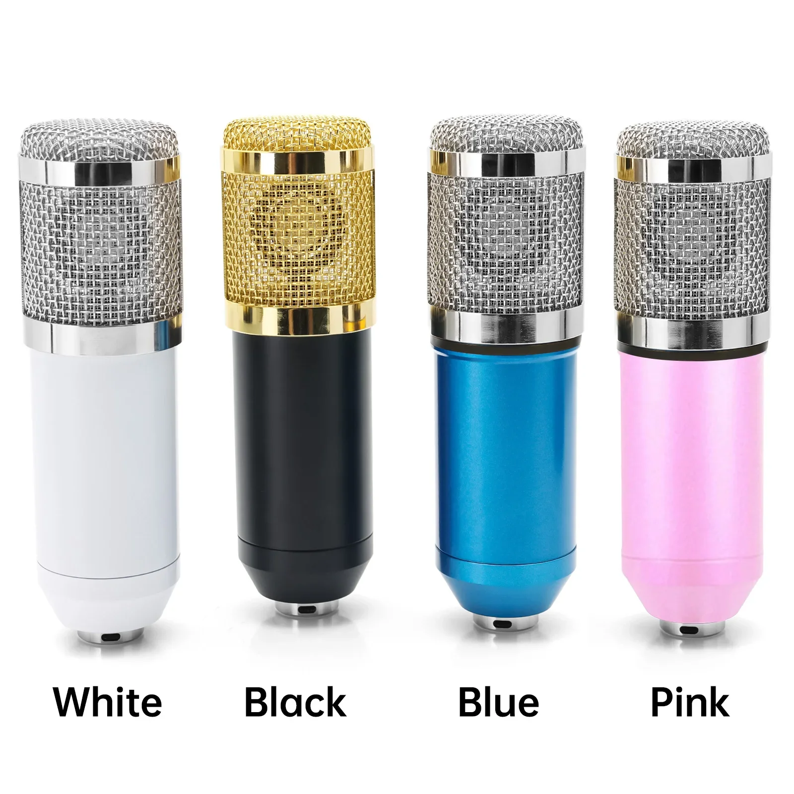 المهنية BM 800 ميكروفون الكاريوكي BM800 استوديو مكثف ميكروفون ميكروفون bm-800 ل KTV راديو البث الغناء تسجيل