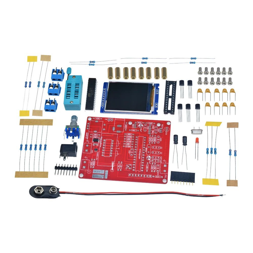 TFT GM328 Mega328 Transistor Tester LCR meter Square wave Signal Generator DIY Kit