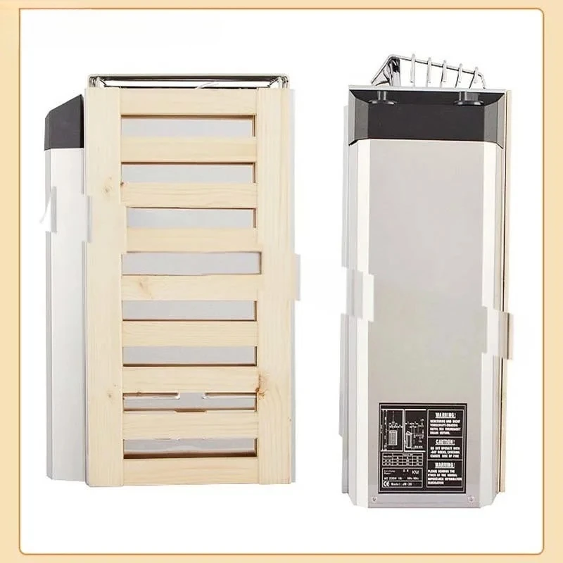 

Stainless Steel Mini Sauna Stove Sauna Room Heating Tool Heater Internal And External Control Stove