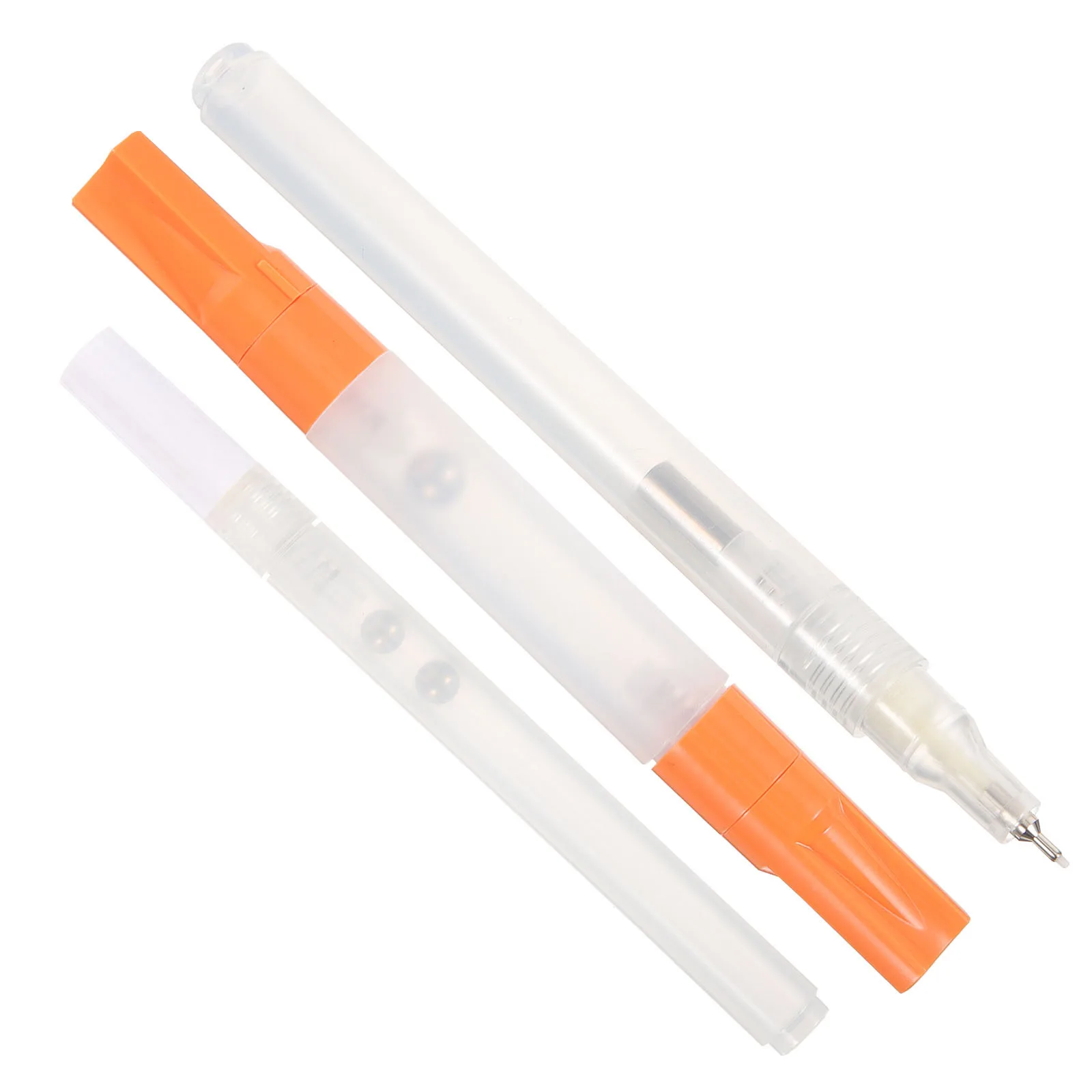 

3Pcs Empty Paint Pens Refillable Markers Durable Materials Smooth Writing Various Scenes Refillable Paint Pen Empty Marker Pens