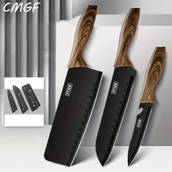 CMGF Kitchen Knife Set , Stainless Steel Knife Set with Sharp Blades for Cutting, Slicing Fruits And Cutting Vegetables