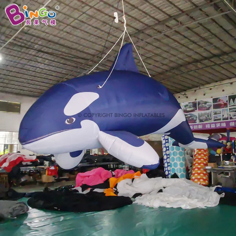 

2.3mH Adorable New Arrival Inflatable Whale For Ocean Theme Party Decoration