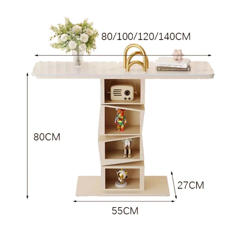 For Modern Kawaii Console Table Simple Trendy Glam Cute Console Table With Storage Multifunctional Meuble Hallway Furniture
