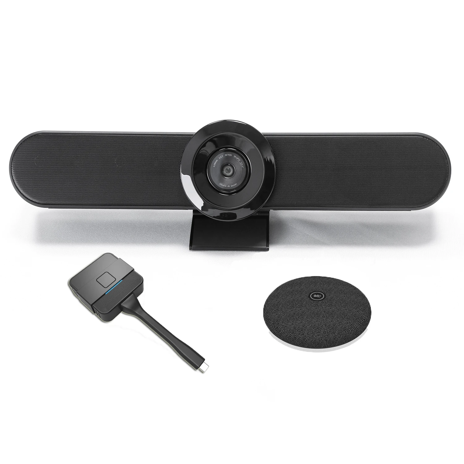 Portable Screen Sharing 4K Presentation System Android Video Bar Conferencing Camera Wireless Transmitter and Receiver Kit
