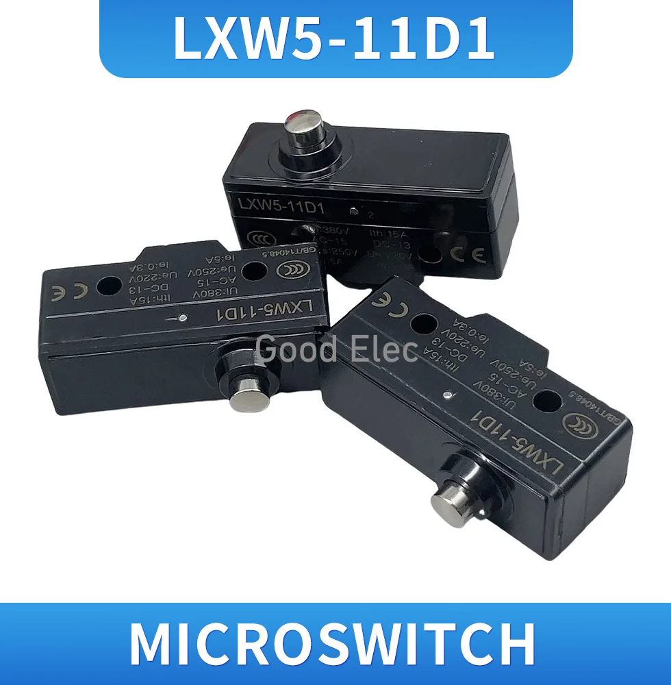1pcs 1NC/1NO LXW5 LXW5-11D1 travel switch Limit Switch 3 Screw Terminal Micro Switch