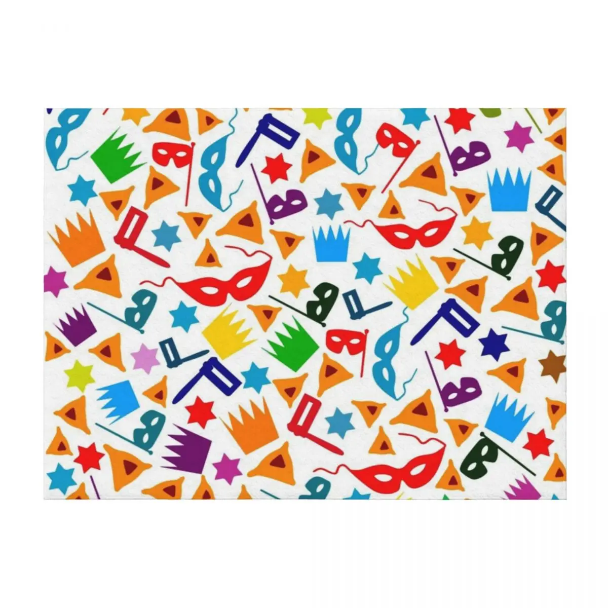 

Purim Festival Throw Blanket Moving For Decorative Sofa for sofa Blankets