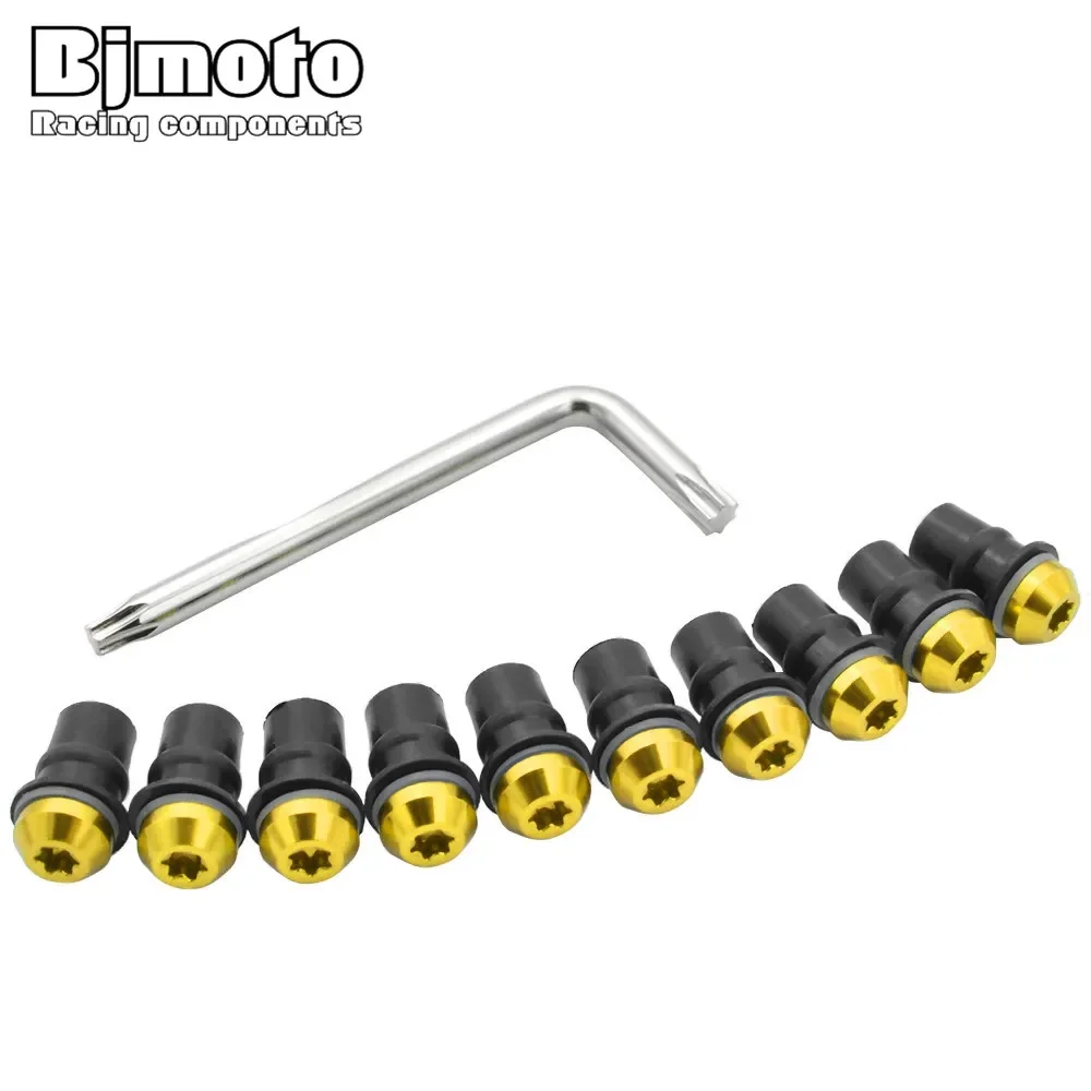 

Universal M5(5mm) Bolts Motorcycles Windscreen screws kits For Suzuki GSXR GSX-R 600 750 1000 K1 K2 K3 K4 K5 K6 K7 K8 K9 K11