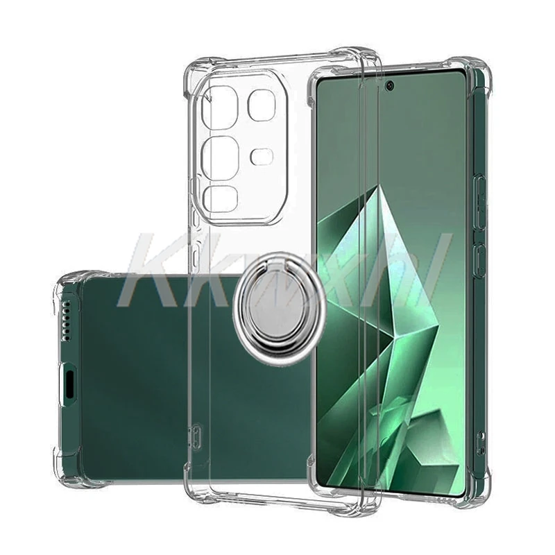 ل انفينيكس نوت 50s 50 برو + برو 4G 50x 5G + X6855 X6870 X6857B عودة حلقة حامل قوس جراب هاتف غطاء أصلي مقاوم للصدمات #1