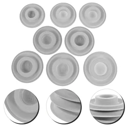 8 Pcs Beads Jewelry Tray PE Flocked Beaded Design Plate Board Bracelet Measurement or Making Beading Supplies