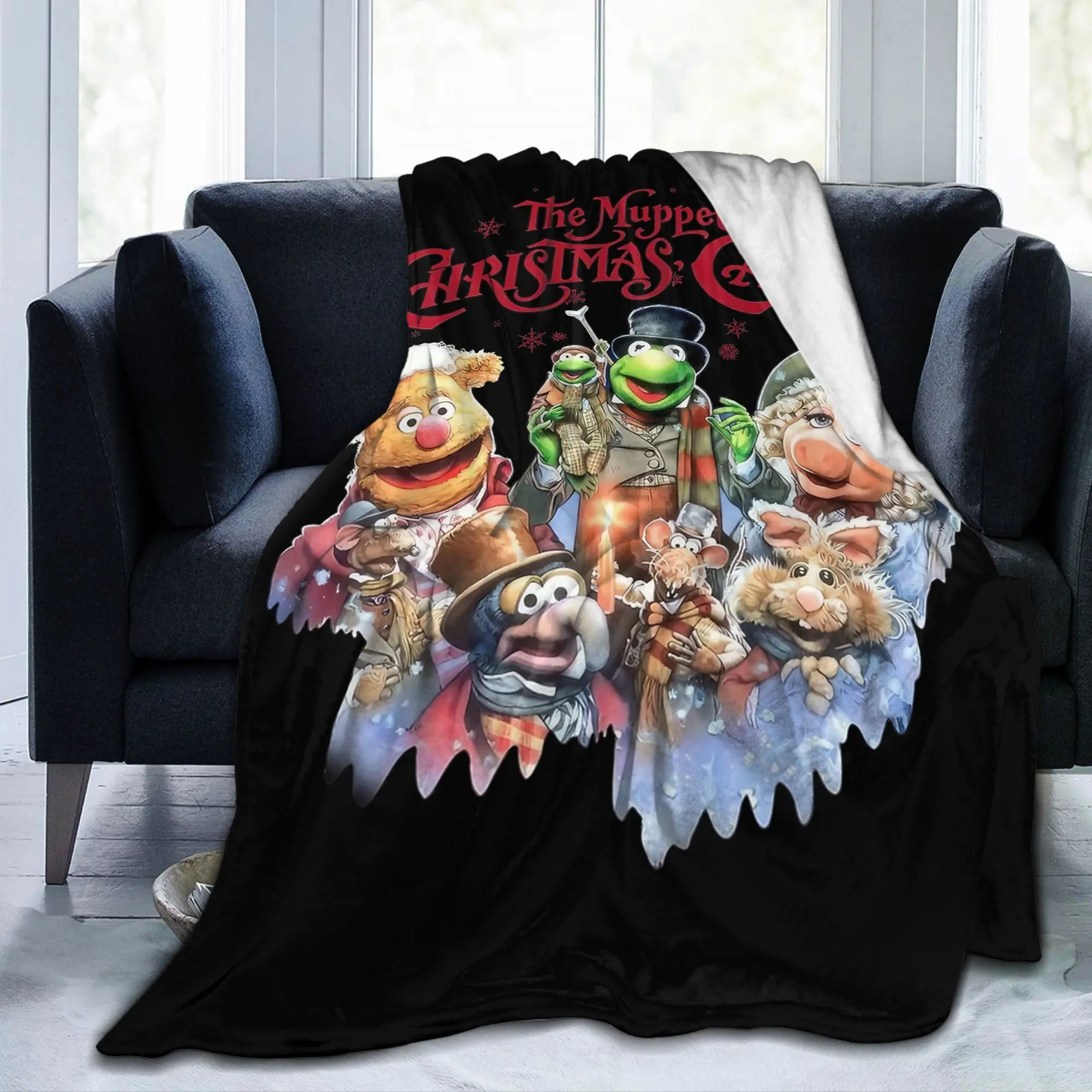 الرجعية 90s الدمى عيد الميلاد كارول بطانية المخملية ربيع الخريف فائقة النعومة رمي البطانيات ل أريكة مكتب المفارش