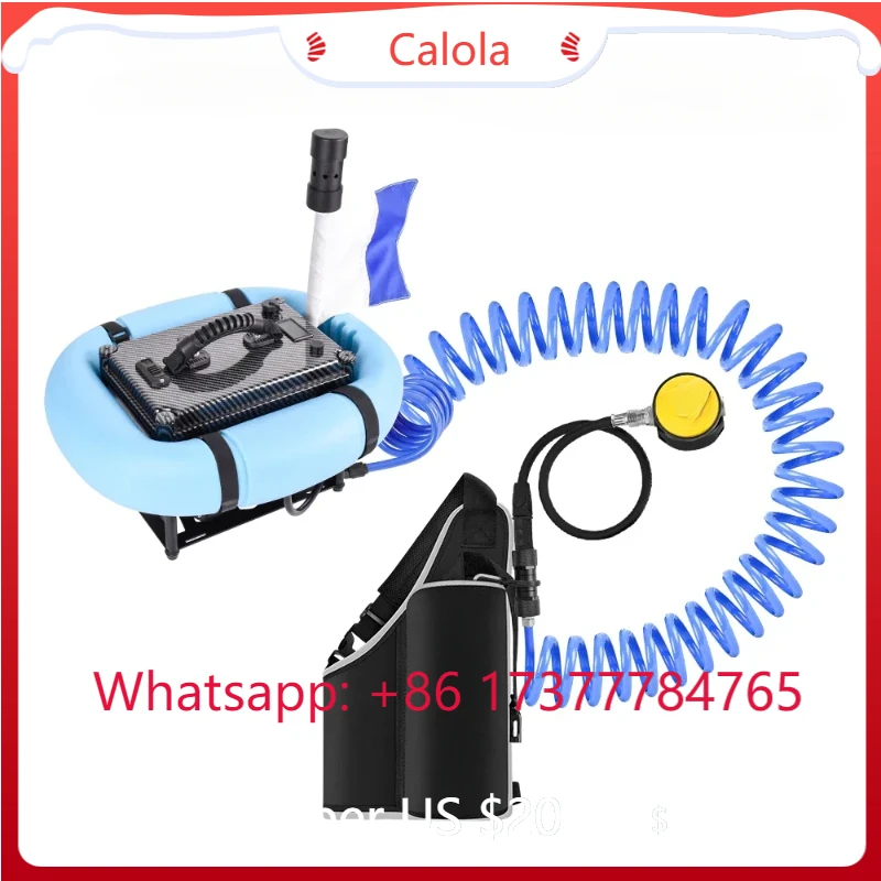 Rechargeable Portable 14m Waterproof Snorkel Equipment Enhanced Underwater Scuba Diving Outdoor Gear