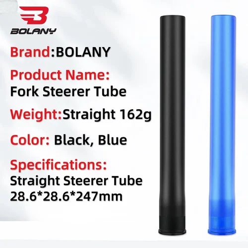 Imagen 2 del producto BOLANY-tubo de dirección de horquilla de aire hidráulica, cabezal de repuesto recto cónico de 39,8/28,6mm, para bicicleta de montaña y carretera