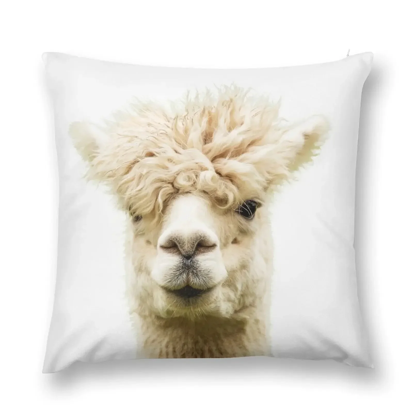 

cute alpaca Throw Pillow covers for pillows luxury decor pillow