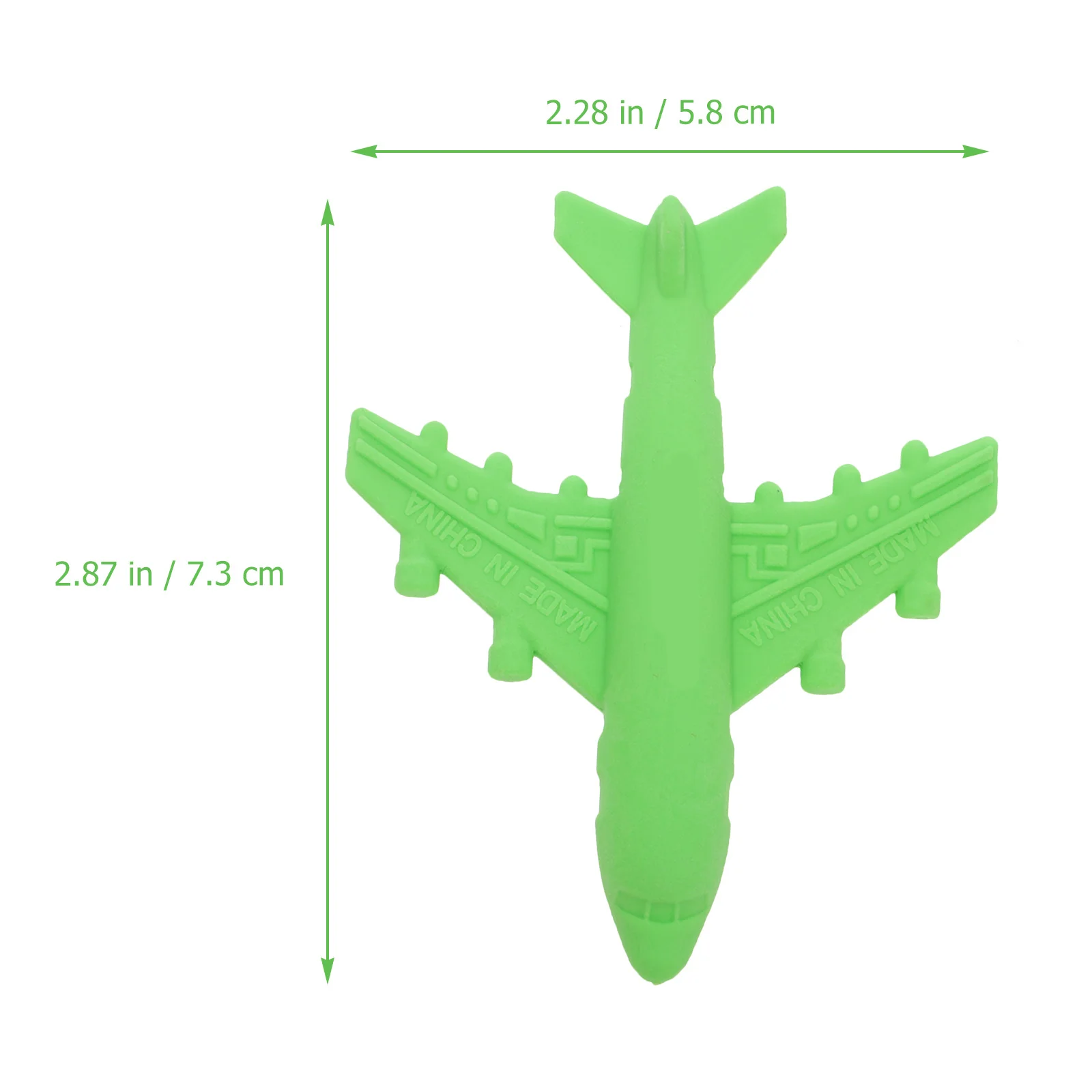 18Pcs Airplane Erasers Cute School Supplies Fun Erasers for Kids Party Favors Stationery Cartoon Supplies