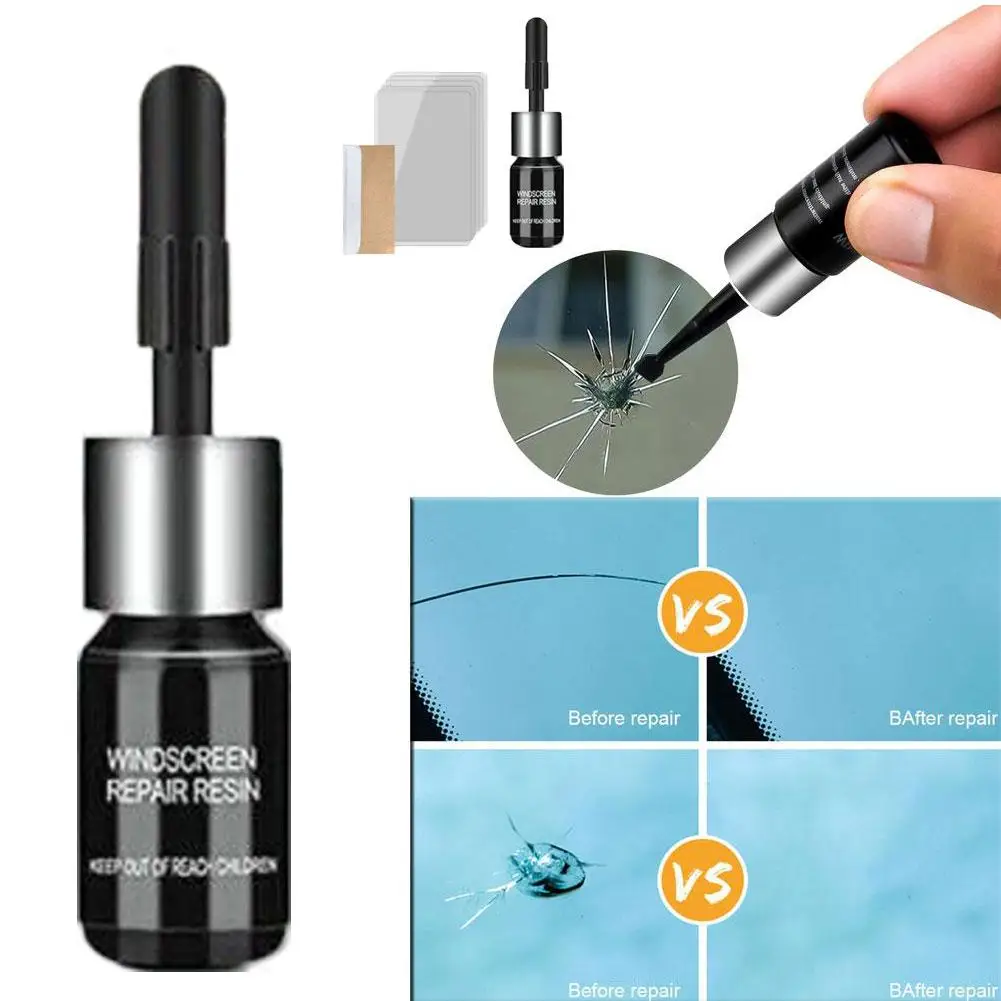 1/5/10Set Car Windshield Repair Tools Glass Scratch Repair Fluid Agent Set Windscreen Window Glass Scratch Repair Auto Accessory