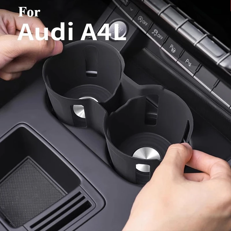 

Для Audi A6L/A7L/Q5L/A4L/A5 2017-2024 держатель для стакана с водой силиконовый чехол защитная накладка товары для интерьера автомобильные аксессуары инструменты для автомобиля