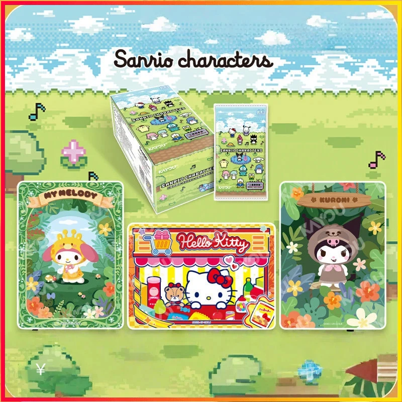 

Оригинальная коллекционная карта Kayou Sanrio Family Cute Dream Collection, классический набор, 2-я серия, анимационная игровая коллекционная карта, подарок на день рождения