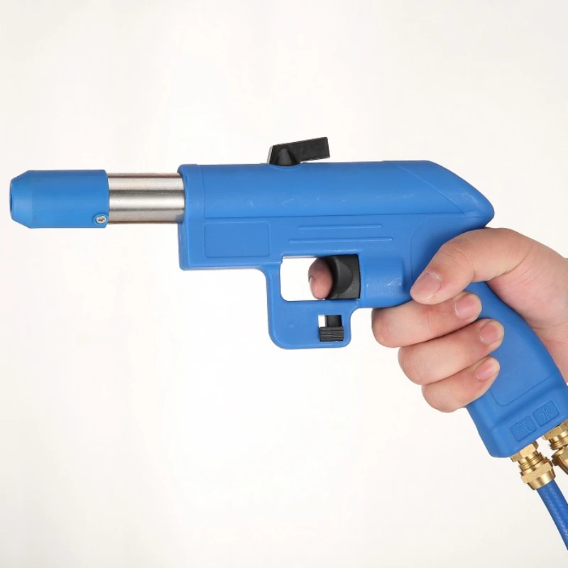 

Water vapor mixing double tube gun, water vapor mixing reel high pressure car wash water gun