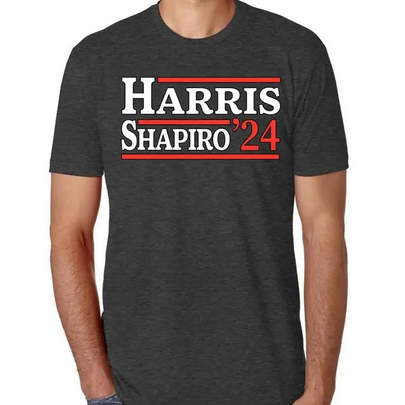 Kamala Harris Josh Shapiro 2024 Democrat VP Vice President USA Premium T Shirt