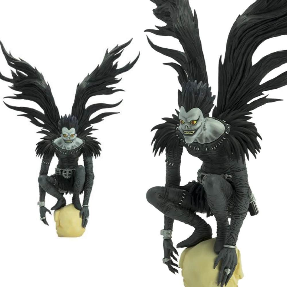 Figura de Anime DEATH NOTA Yagami Light Ryuk MisaMisa PVC modelo de pie Pose muñeca estática adornos de regalo escultura versión Q 9CM