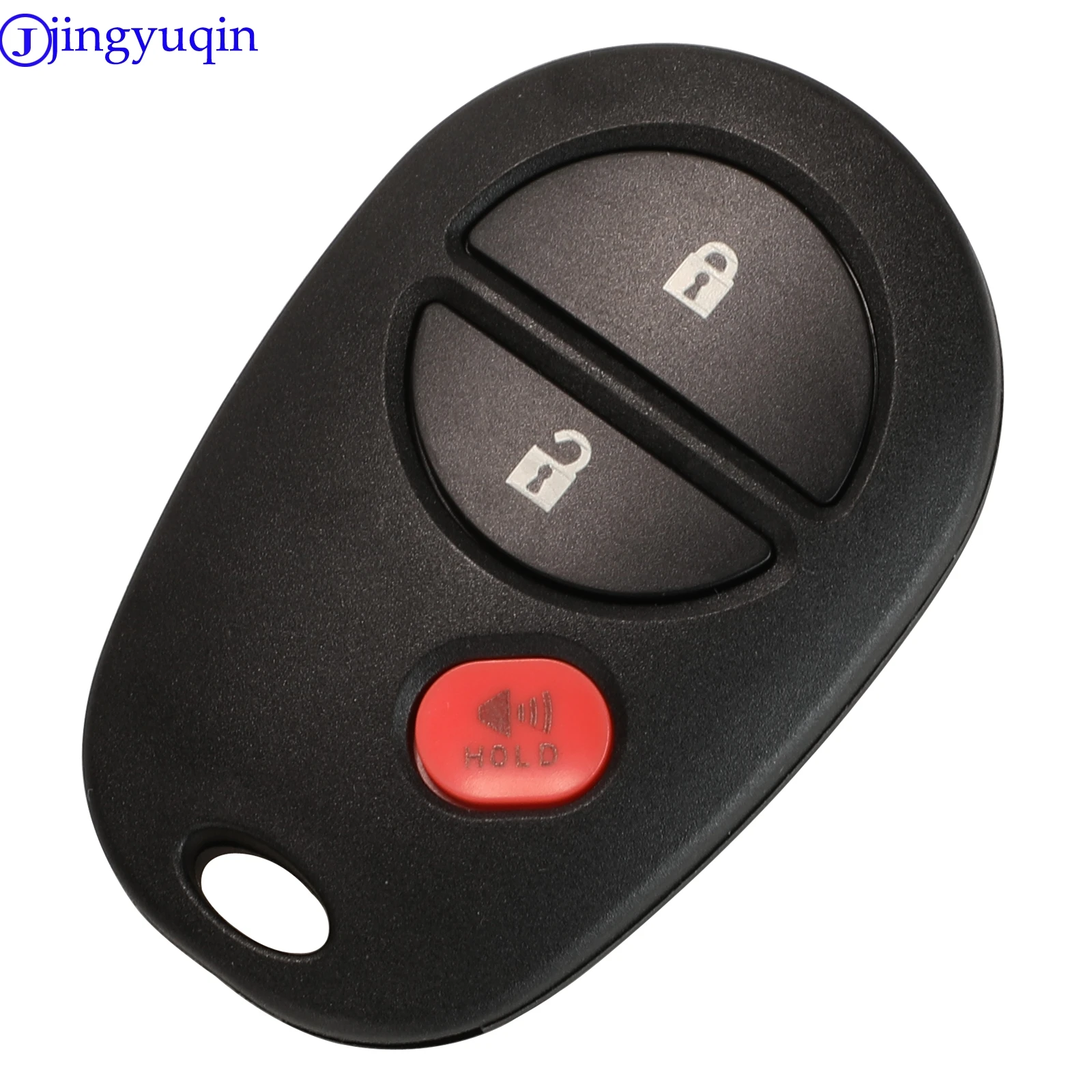 jingyuqin Remote Car Key Fob Case Cover For Toyota Sienna 2004 2005 2006 2007 2008 2009 2010 2011 2012 2013 FCC